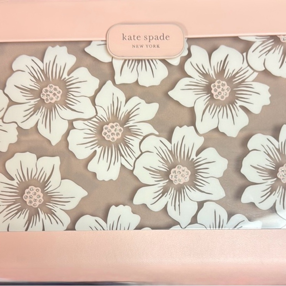 Kate Spade Pink and White Floral Tablet Cover
